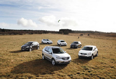 Renault Koleos 2.0 dCi, Nissan Qashqai 1.6 dCi, Hyundai ix35 2.0CRDi, Volkswagen Tiguan 2.0 TDI 136, Ssanyong Korando E-XDI200 175 et Kia Sportage 2.0 CRDi : Rouleurs de mécanique