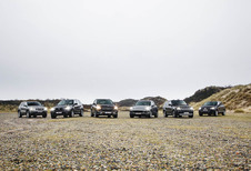 Volkswagen Touareg 3.0 V6 TDI 204, Porsche Cayenne Diesel 211, Range Rover Sport TDV6 211, Jeep Grand Cherokee 3.0 CRD 190, BMW X5 30d 211 et Mercedes ML 250 BlueTec : Datation au carbone 14