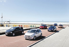 Chevrolet Aveo 1.3D 95 Eco, Ford Fiesta 1.6 TDCi Econetic 95, Kia Rio 1.4 CRDI 90, Peugeot 208 1.6 HDi 92, Toyota Yaris 1.4 D-4D & Volkswagen Polo TDI 90 BlueMotion Technology : Kleintjes met een groot hart