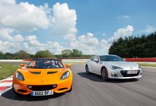 Lotus Elise S - Subaru BRZ : Hard tegen onzacht