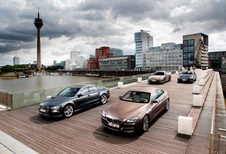 Audi A7 Sportback 3.0 TDI 313, BMW 640d GranCoupé, Mercedes CLS 350 CDI en Porsche Panamera Diesel : Grote sier