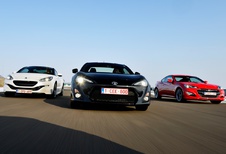 Hyundai Genesis Coupé, Peugeot RCZ et Toyota GT86 : Happy hours