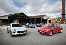 Audi SQ5 TDI, BMW X4 35d, Infiniti QX50 30d en Porsche Macan : Recht van antwoord