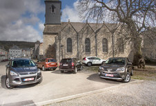 FORD KUGA 2.0 TDCI 4X4 // HONDA CR-V 2.2 I-DTEC 4WD // MITSUBISHI OUTLANDER 2.2DI-D 4WD // SUBARU FORESTER 2.0D // TOYOTA RAV4 2.2 D-4D : Lente kriebels
