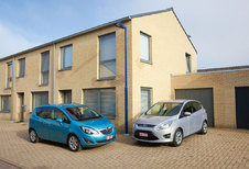 FORD C-MAX 1.6 TDCi • OPEL MERIVA 1.3 CDTI ECOFLEX : Familie kwestie