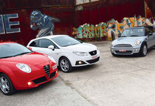 ALFA ROMEO MITO 1.6 JTDM • MINI COOPER D • SEAT IBIZA SPORTCOUPE 1.9 TDI : Zone stad