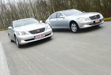 LEXUS LS 460 • MERCEDES S 500 : Sterrenslag