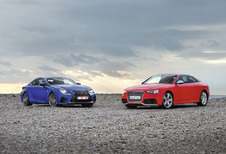 Audi RS5 vs Lexus RC F : Machtsvertoon