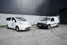 Nissan Evalia e-NV200 en Renault Kangoo Z.E.