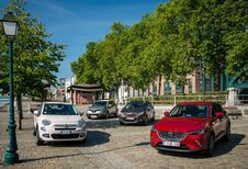 Fiat 500X 1.6 MJet 115, Mazda CX-3 SkyActiv-D 105, Peugeot 2008 1.6 HDi 115 en Renault Captur 1.5 dCi 110