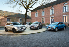 Suzuki Vitara tegen twee concurrenten