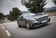 Mercedes SLC: krachtige wind