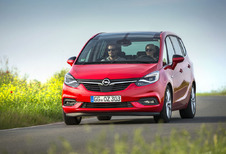 Opel Zafira : Recht in de roos