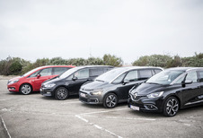 Renault Grand Scénic tegen 3 concurrenten