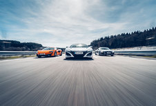 AUDI R8 PLUS // HONDA NSX // MCLAREN 570S : The wild bunch