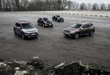 Dacia Duster tegen 3 rivalen