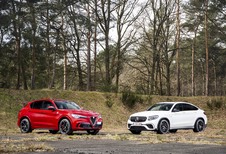 Alfa Romeo Stelvio Quadrifoglio vs Mercedes-AMG GLC Coupé 63 S