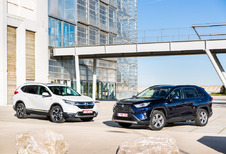 Honda CR-V Hybrid 4WD vs Toyota RAV4 Hybride