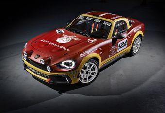 Abarth 124 Spider Rally : homologuée pour la course #1