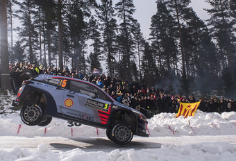 Dominante Thierry Neuville opnieuw in de fout in rally van Zweden #1