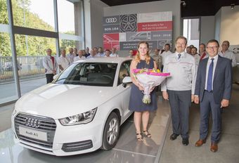 La dernière Audi A1 construite en Belgique #1