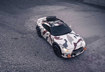 Nissan GT-R gaat op Safari #1