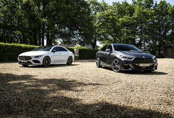 BMW 220d Gran Coupé vs Mercedes CLA 220 d #1