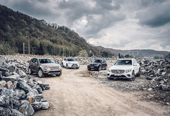 BMW X3 2.0d // LAND ROVER DISCOVERY SPORT 2.0D // LEXUS NX 300h // MERCEDES GLC 250 d : Buiten de hokjes kleuren #1