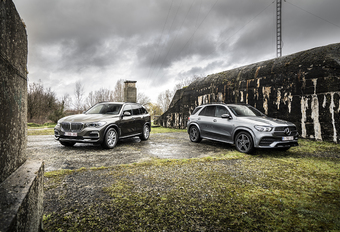 BMW X5 45e vs Mercedes GLE 350 de #1