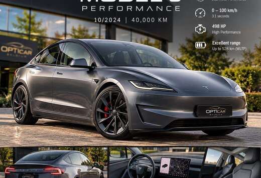 Tesla Model 3 78 kWh AWD Performance (377 kW)