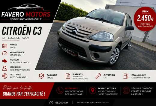 Citroen 1.1i Tentation / GARANTIE 12 MOIS / LEZ 2030