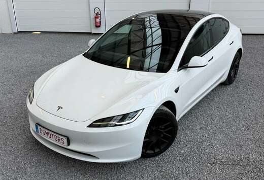 Tesla RWD  Nieuwe banden  Matzwarte wielcovers