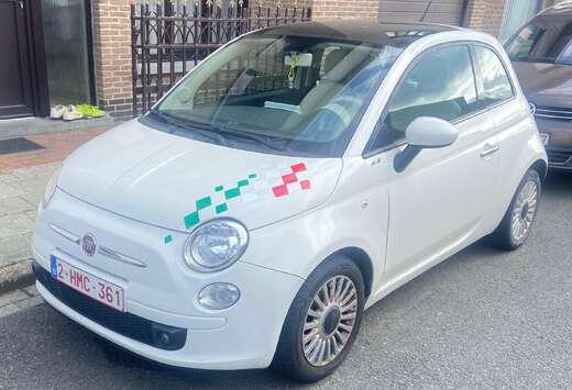 Fiat 500 0.9 T TwinAir airco panoramische