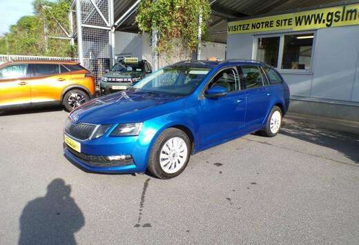 Skoda 1.6 TDi 115cv Bleu 09/19 Airco GPS Camera Cruis ...