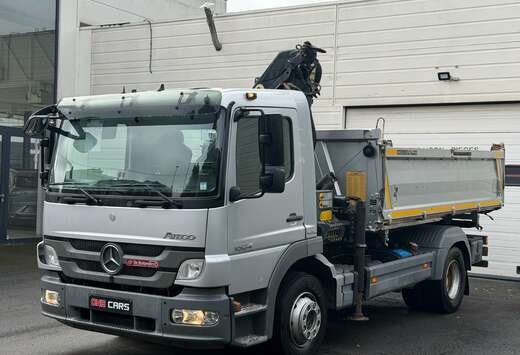 Mercedes-Benz 1524 .15T. 4X2 BENNE BASCULANTE +GRUE H ...