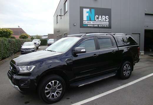 Ford 212pk, zwart, leder, 28.843 + btw, 2023, camera, ...