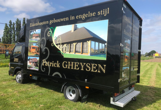 Mitsubishi Fuso canter 3C150 met electr rolgordijn