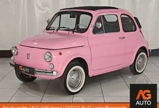 Fiat * Restaurée * Rose * 62000km