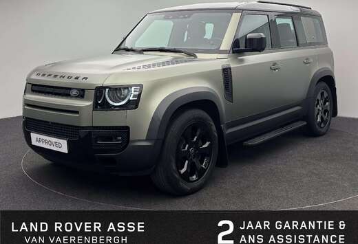 Land Rover 110 P400 with electric side steps