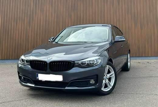 BMW 318d gran turismo - leder - navi - haak - led