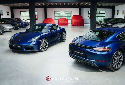 Porsche Cayman PDK 2020 - Gentian Blue Met. - 1st pai ...