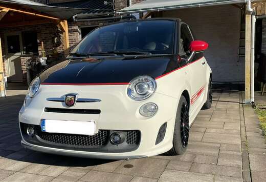 Abarth Fiat Abarth 500C Tricolor Cabrio ( wit/zwart/r ...