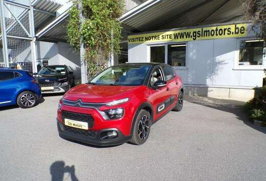 Citroen 1.2 110cv Automatique rouge 10/22 56572km Air ...
