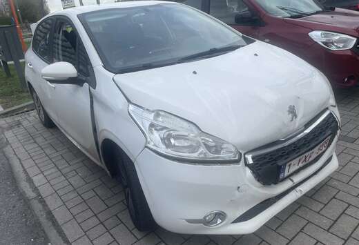 Peugeot ongevalwagen