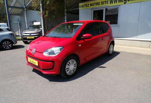 Volkswagen 1.0 60cv rouge 05/13 Airco Radio CD