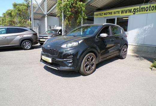 Kia 1.6 CRDi 136cv Automatique noir 06/19 Airco GPS