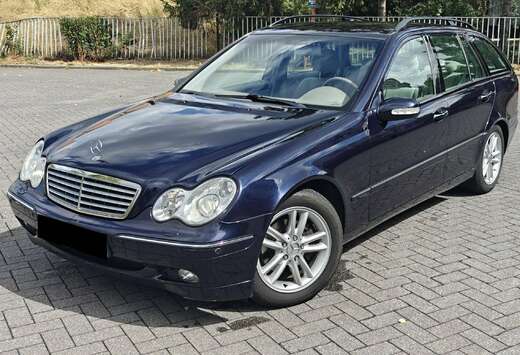Mercedes-Benz C180K Elegence Break 2003 183Km Bleue A ...
