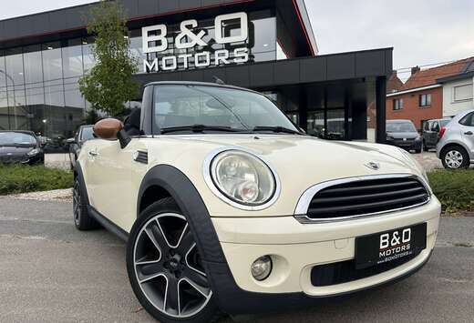 MINI One Cabrio 1.6i Beige 3d - Navi - LEZ OK - zeer  ...