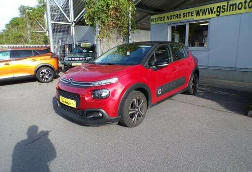 Citroen 1.2i 83cv Rouge 03/19 Airco Bluetooth USB Cru ...