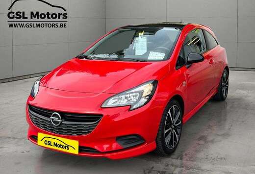 Opel 1.4 101cv 3 portes rouge 05/18 83469km Airco GPS
